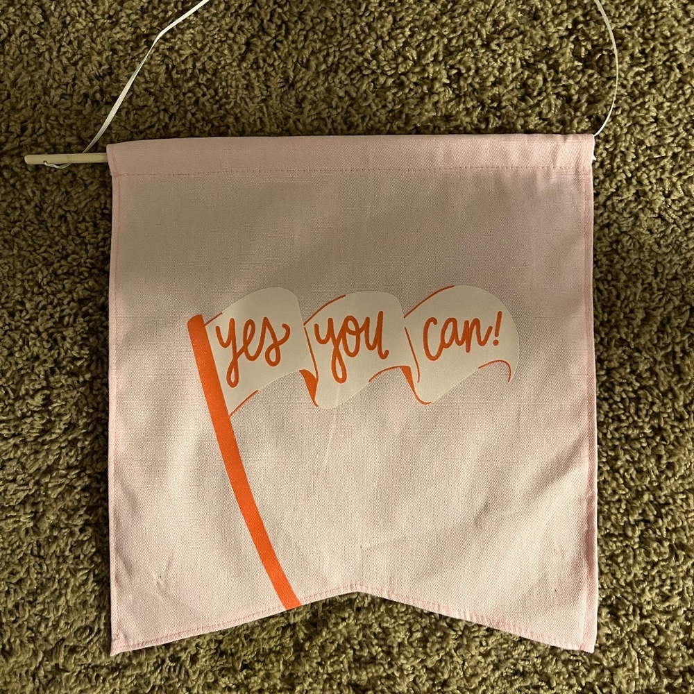 Yes you can fabric sign